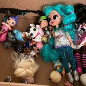LOL OMG dolls and big sister/little sister dolls